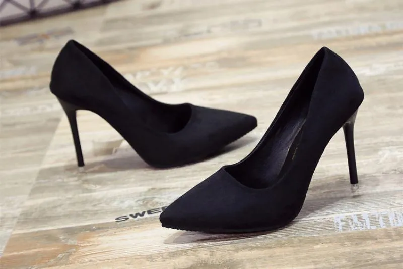 Women's Pointed Shoes With High Heels