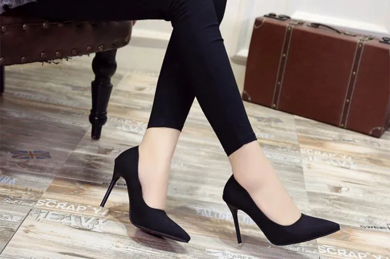 Women's Pointed Shoes With High Heels