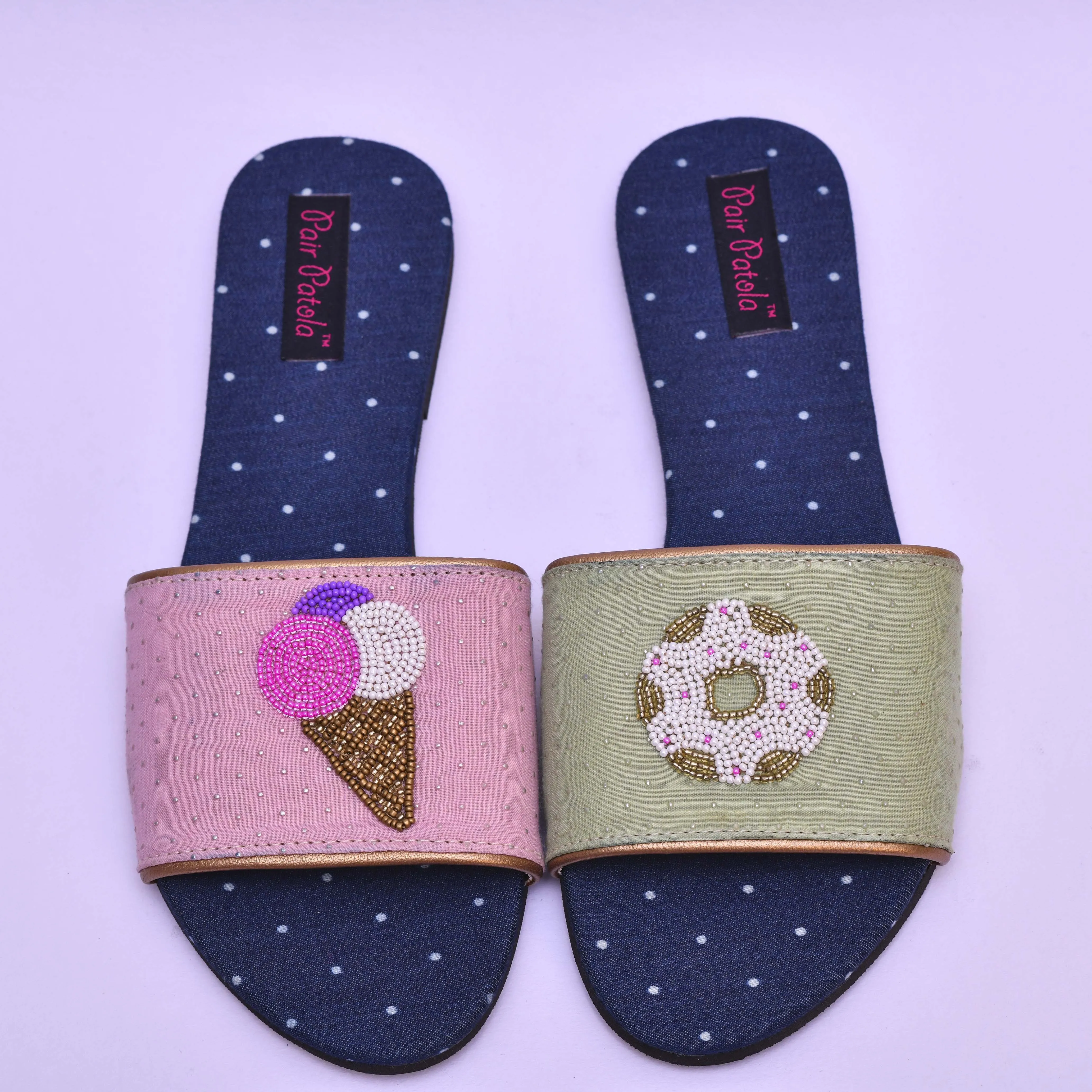 You Dessert It Beaded Slip Ons